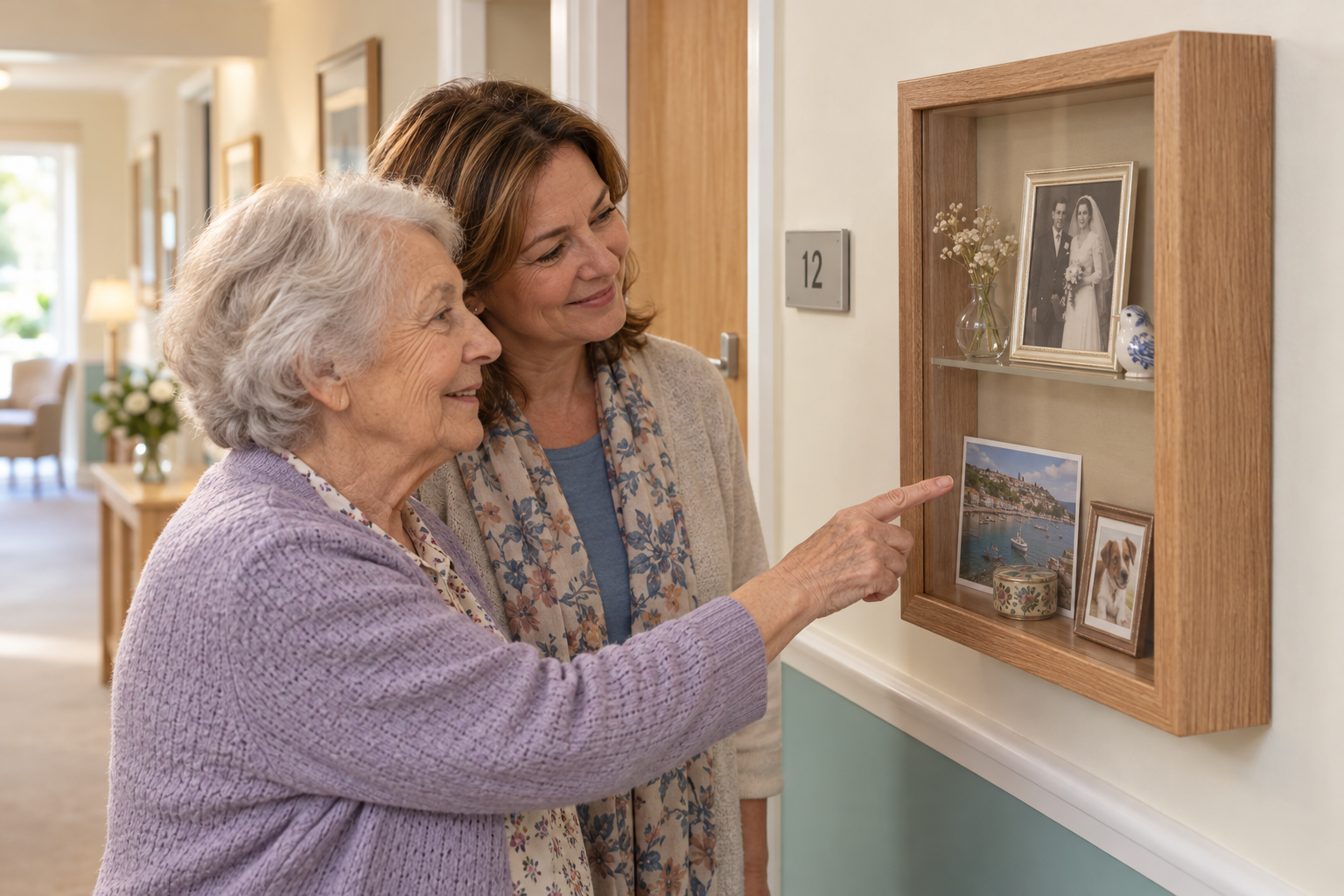 Memory boxes: a place for familiar objects and personal stories