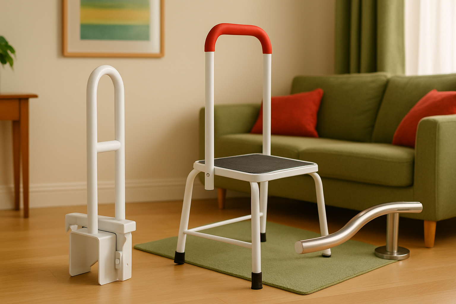 Grab rails & support bars